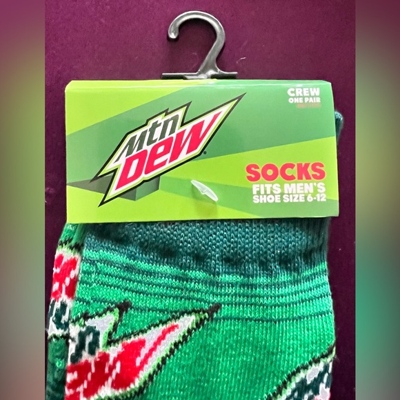 3 for $13 Mountain Dew socks - Picture 2 of 4